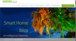 Desktop Screenshot of eurotec-ibiza.com